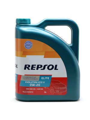 Repsol Motoröl ELITE EVOLUTION ECO V 0W-20 5 Liter